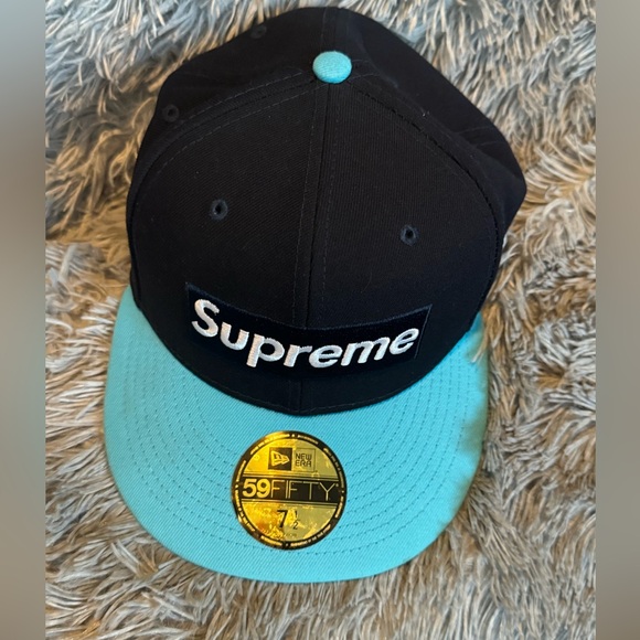 Supreme Hat - Blue 2-Tone Box Logo - Picture 5 of 5
